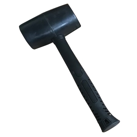 Atd Tools ATD 32oz Rubber Mallet-Fiberglass Handle 4043